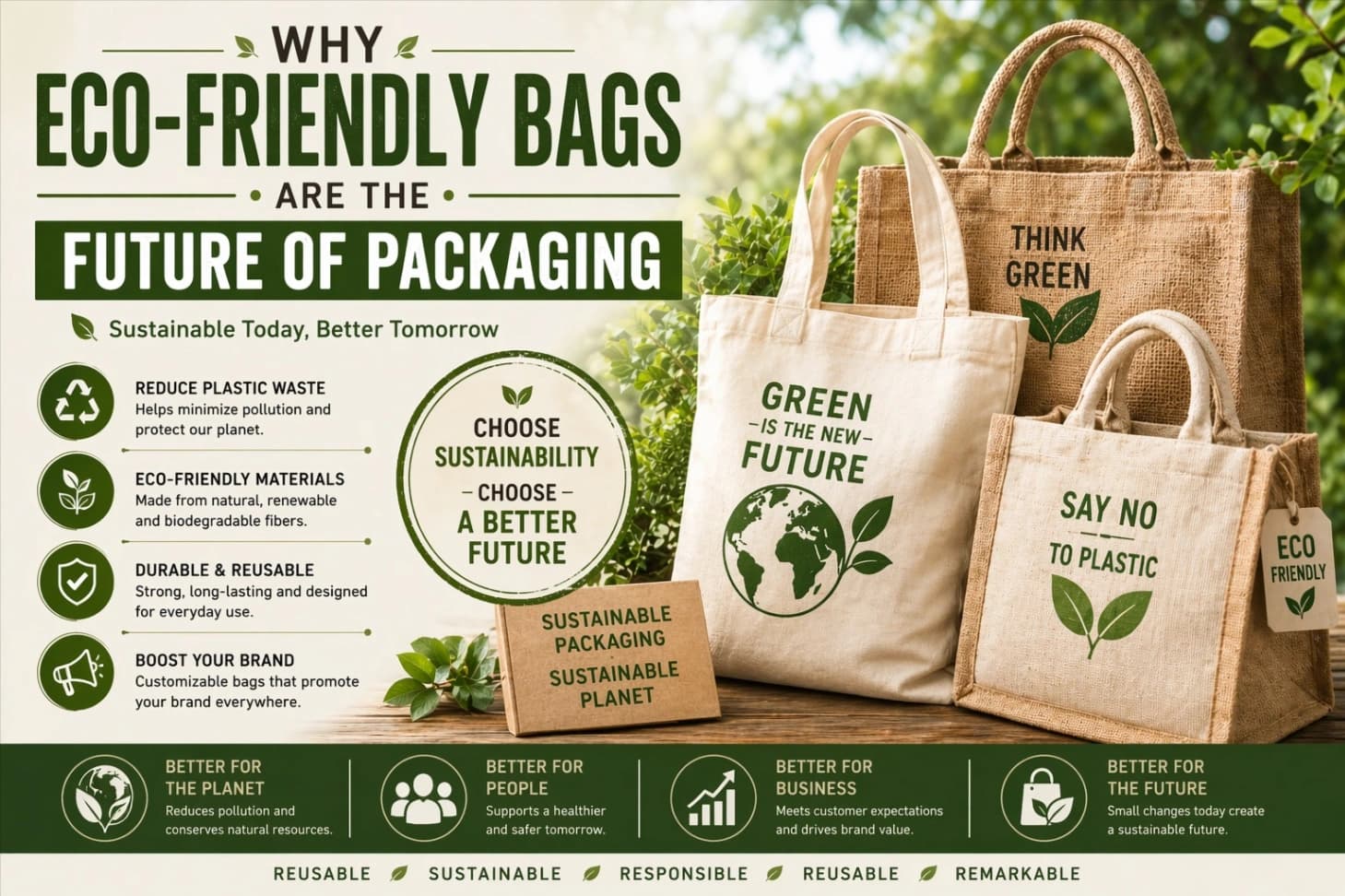 Why Eco-Friendly Bags Are the Future of Packaging