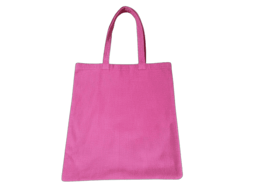 Premium Pink Cotton Velvet Tote bag