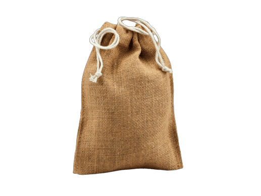 Eco-Friendly Jute Drawstring Pouch