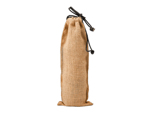 Single Bottle Jute Drawstring Sack