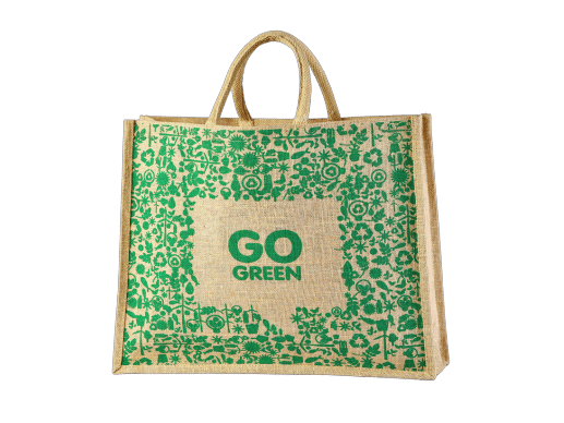 Go Green Jute Grocery bag