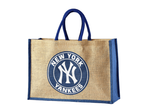 Bronx Bomber Burlap Promotional bag