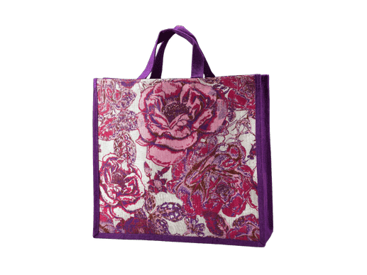 Customize printed jute shopping bag