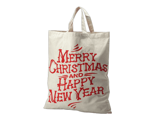 Merry Christmas Cotton Promotional bag