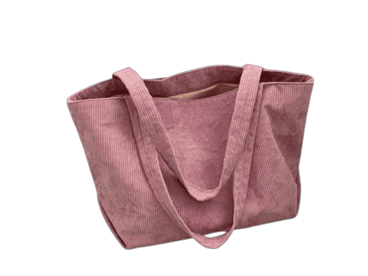 Light Pink Cotton Velvet bag