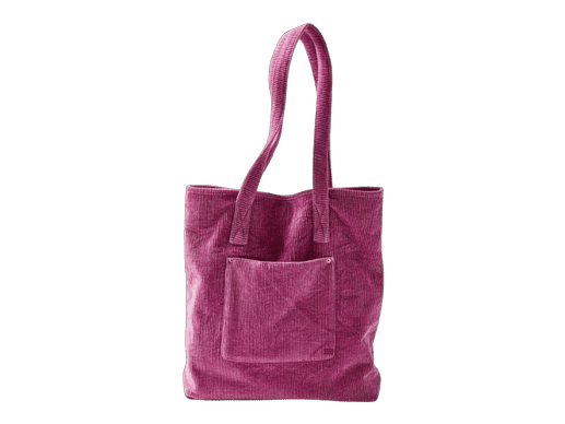 Cotton Velvet bag with Pocket