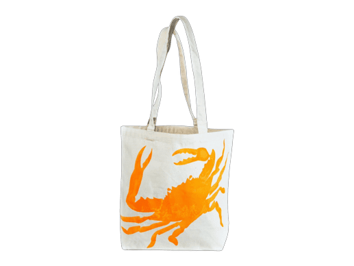 Orange Crab Canvas Tote bag