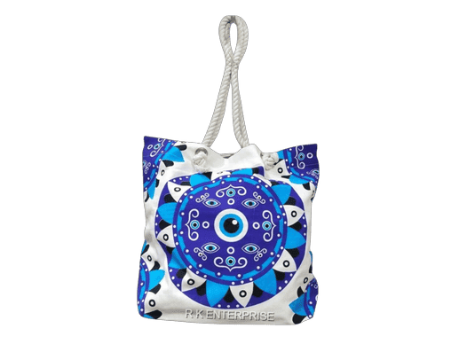 Indigo Tide Canvas Tote bag