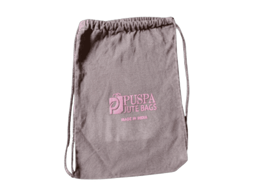 Washed Canvas Drawstring Pouch bag