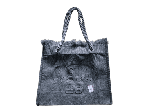 Beach Vibe Washed Canvas Tote Bag