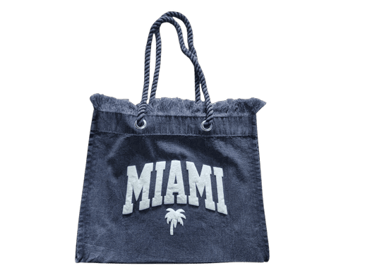 Rope Handle Beach Canvas  Shopper bag