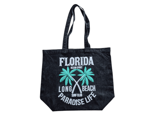 Paradise Life Florida Denim Jeans Tote