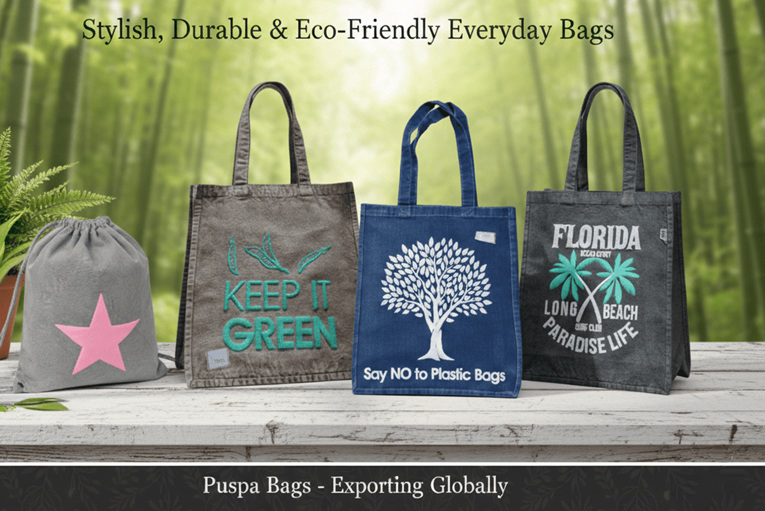 Washed Canvas Bags – Perfect Blend of Style & Sustainability